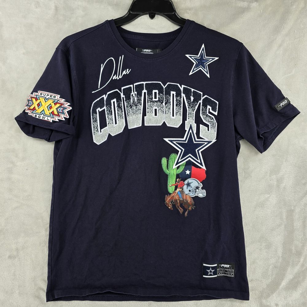Pro Standard Dallas Cowboys Home Town T Shirt Mens Large‎ Blue